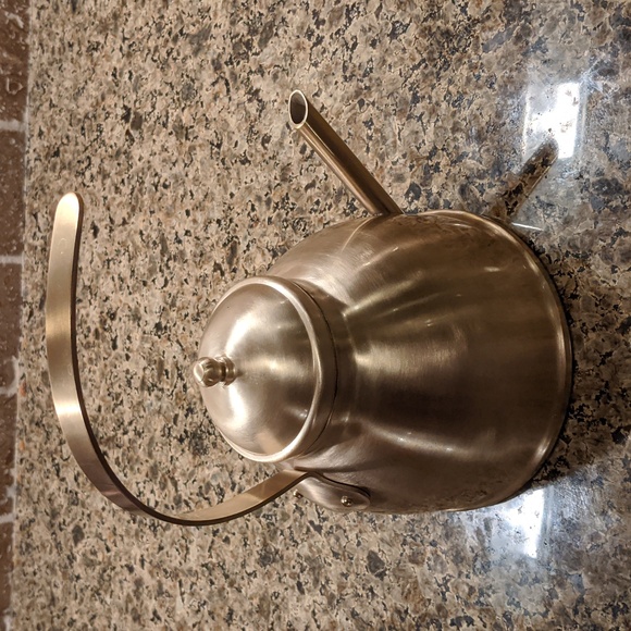Rose and Fitzgerald Rose Gold Tone Tea Pot Kettle One Liter capacity - Picture 2 of 7